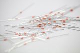 High Temperature Axial Lead Mf58 Glass Sealed Ntc Thermistor for Temperature Measurement
