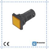 Good Quality Yellow Square Head LED Indicator Push Button Switch