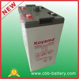 2V 600ah Rechargeable Stationary Battery for Telecom, Solar System