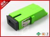 SC APC Simplex Singlemode Fiber Optic Adapter