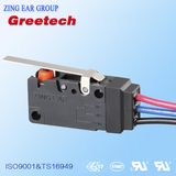 Waterproof Type Mini Micro Switch for Home Appliance with Wires