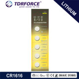 3V Cr1616 Non-Rechargeable Button Cell Lithium Battery with Ce for Toy