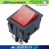 Electrical Power Rocker Switch with 220V Light