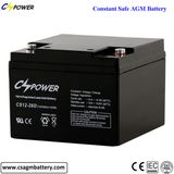 China Lead Acid Battery 12V26ah, for UPS/Alarm/Lighting