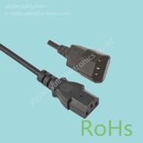 IEC13 and IEC14 Extension Cord