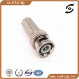 75 Ohm Solderless BNC Plug Twist on Cable Rg59/RG6 Connector