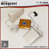 Dual Band CDMA/Dcs Signal Booster 2g 4G Signal Repeater for Mobile with High Quality