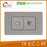 Ce Approval Electrical Satelite Computer Socket Indoor Use