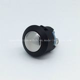 16mm Plastic Black Body Stainless Button Push Button Switch