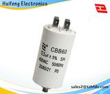 Hf Cbb60 AC Motor Capacitor with Pin Series