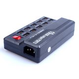 10 USB Ports Wall Charger Multi-Function AC Power Adapter