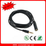 3.5mm Extension Audio Cable Black 2m Length