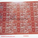 4 Layer Multilayer PCB with Red Oil Soldermask