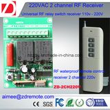 2channel 1000m RF Remote Control Switch 220V / 12V/ 24V