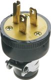 15 AMP, 125 Volt, NEMA 5-15p, Straight Blade Socket Plug