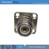 RF Connector Adaptor UHF (SL16) Female Jack to Female Jack Flange