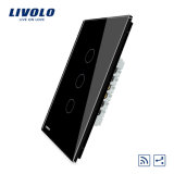 Livolo Factory Us Vertical Type 3 Gang 2 Way Remote Switch Vl-C503sr-11/12