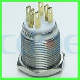 Stainless Steel Latching Type Push Button Switch