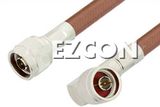 N Male to N Male Right Angle Cable