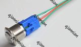 25-30mm Push Button Switch Connector with Wire