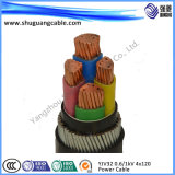 Copper Conductor XLPE Insulation PVC Sheath Swa Electric Power Cable