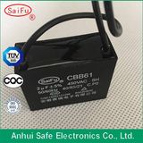 Cbb61 Fan Capacitor/Metalized Polypropylene Film Capacitor