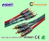 1.5m 3RCA High End Video Cable