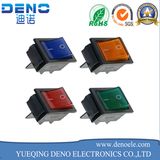 Hot Sale on-off Illuminated Rocker Switch
