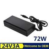 New Laptop AC Adapter Power Supply Charger 72W 24V 3A