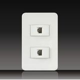 2 Gang Rj11 Telephone Socket (LGL-11-29)