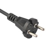 European Cee7/17 16A 2-Pin Power Cord Plug with VDE Approved Power Cables