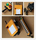 Ce, FCC, ISO Certificate Approval Double Girder Overhead Crane Radio F21-20d Remote Control
