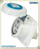 Cee/IEC 3p 16A Blue Panel Mounted Socket