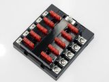 10 Way Circuit Standard Aty Blade Fuse Box Terminal Holder 12V/24V Car Truck Van