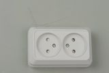 European Double Socket Outlet 1102X