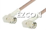 SMA Male Right Angle to SMA Male Right Angle Cable