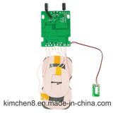 Hot 3 Coils Qi Wireless Charger Micro USB Portard Coil DIY Wireless Charging Accessories PCBA Circuit Board with Qi Stand