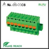5.08mm Pitch Push-in Spring Female Connector with Screw