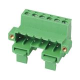 Plug-in Terminal Block with DIN Rail (WJ2EDGRKM-5.0/5.08mm)