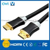 Metal Assembly Flat HDMI 19pin Plug to Plug Cable