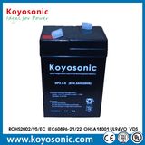 6V 4ah Free Maintenance Type and Emergency Light Usage UPS Battery