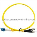 ST -LC Sm Duplex Fiber Optic Patch Cord
