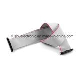 IDC Flexible Flat Ribbon Gray Cable Cable Assembly Wireness