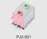 Dual 3.5 Phone Jack (Double jack) (PJ2-001)