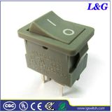 Power 12A Dpst Spst 2 Position Micro Button Rocker Toggle Switch (SS21)