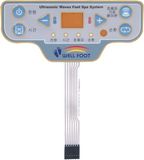 Membrane Keypad Switch with LEDs 3m Adhesive for Medical Instrument
