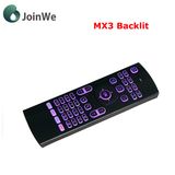 Mx3 Backlit Air Mouse Wireless Keyboard for Android TV Box