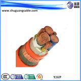 Yjvp 1 Core XLPE Insulated PVC Sheathed Shielded Power Cable