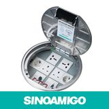 Aluminum Round Connection Outlet Box Rectangular Floor Box