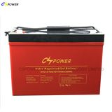 Cspower Deep Cycle Gel Battery, Marine Battery 12V 100ah